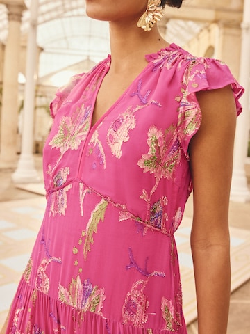 Robe love & roses en rose