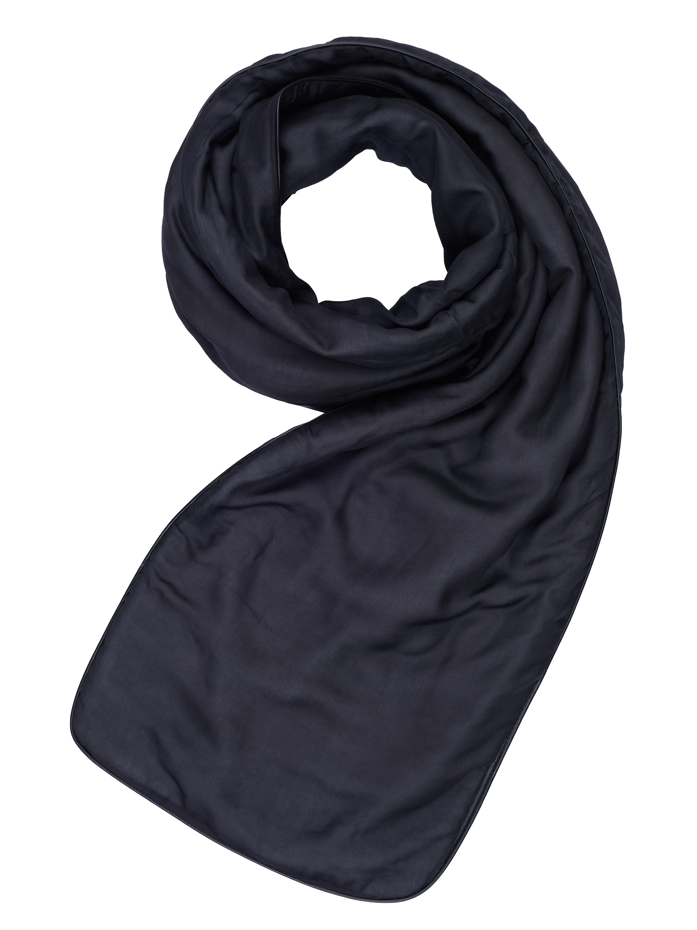ARMANI Schal‌‌‌‌ in Schwarz: Vorderseite