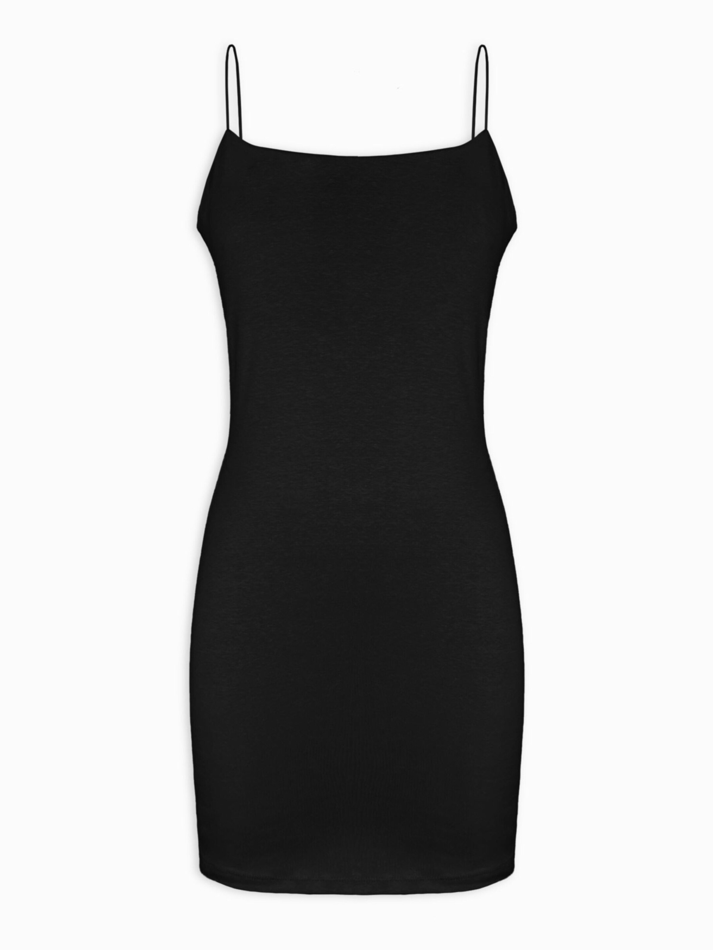 LEAFLETIC Jurk 'Leafletic Women’s Bodycon Dress' in Zwart: voorkant