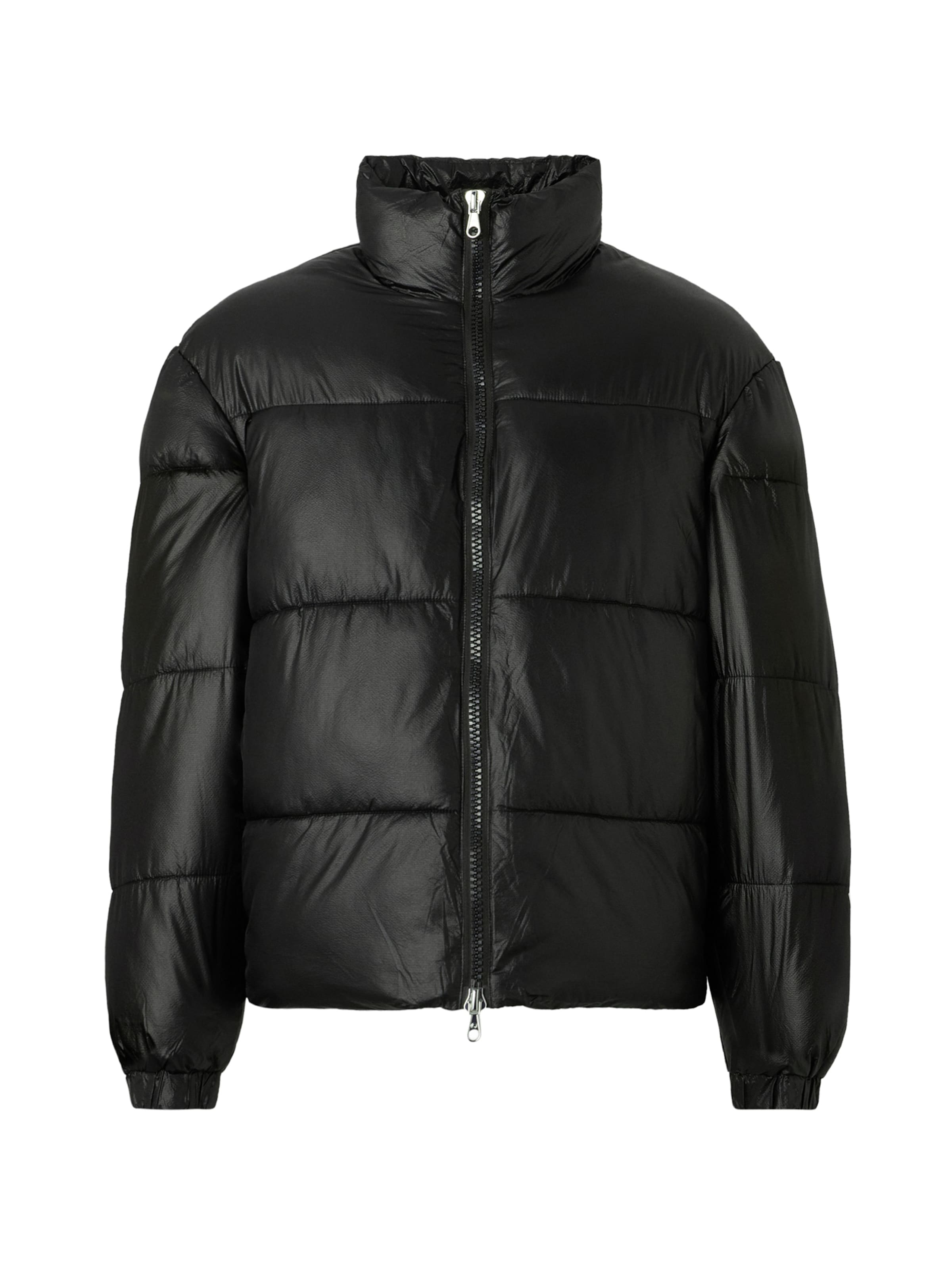 JACK & JONES Zimná bunda - Čierna: predná strana