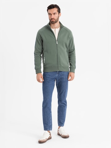 Sweat-shirt 'OM-SSZP-0219' Ombre en vert