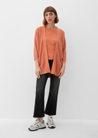 s.Oliver Knit Cardigan in Orange