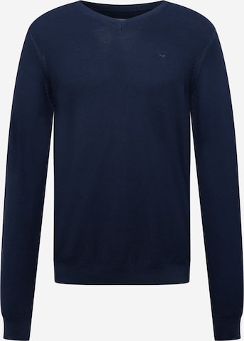 Pull-over 'Emil' MUSTANG en bleu : devant