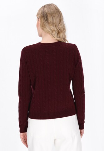 Pull-over DreiMaster Maritim en rouge