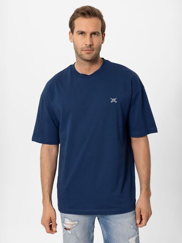 T-Shirt Cool Hill en bleu
