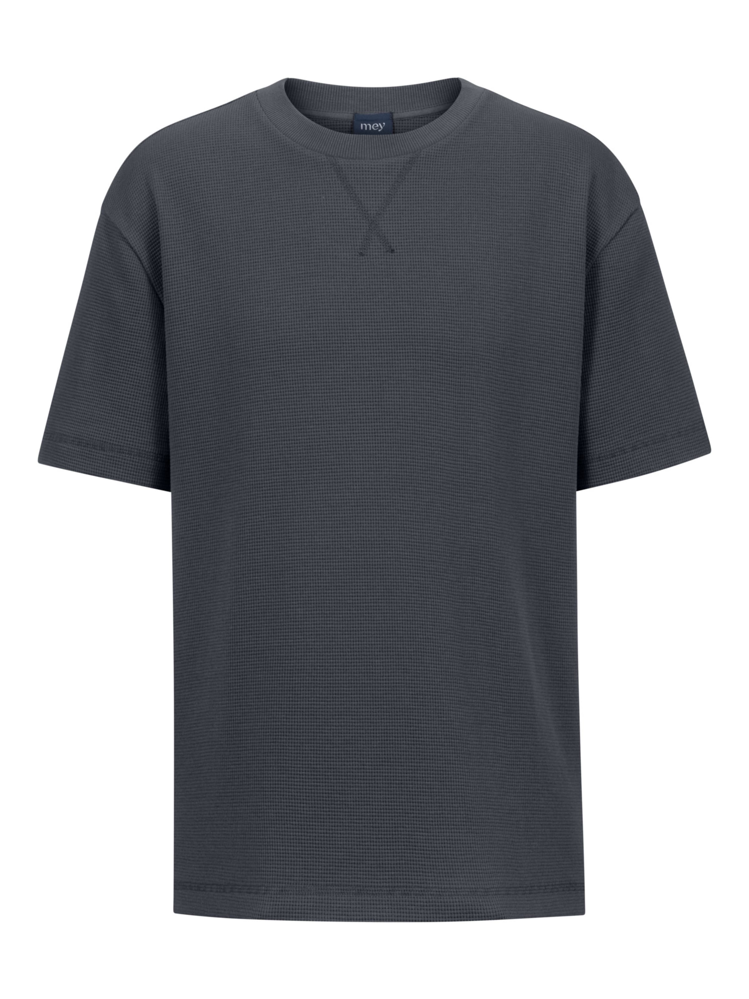 Mey T-Shirt ' Off Mode ' in Schwarz: Vorderseite