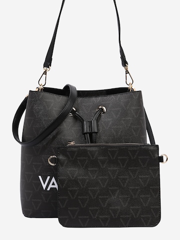 VALENTINO Beuteltasche 'Liuto' in Schwarz