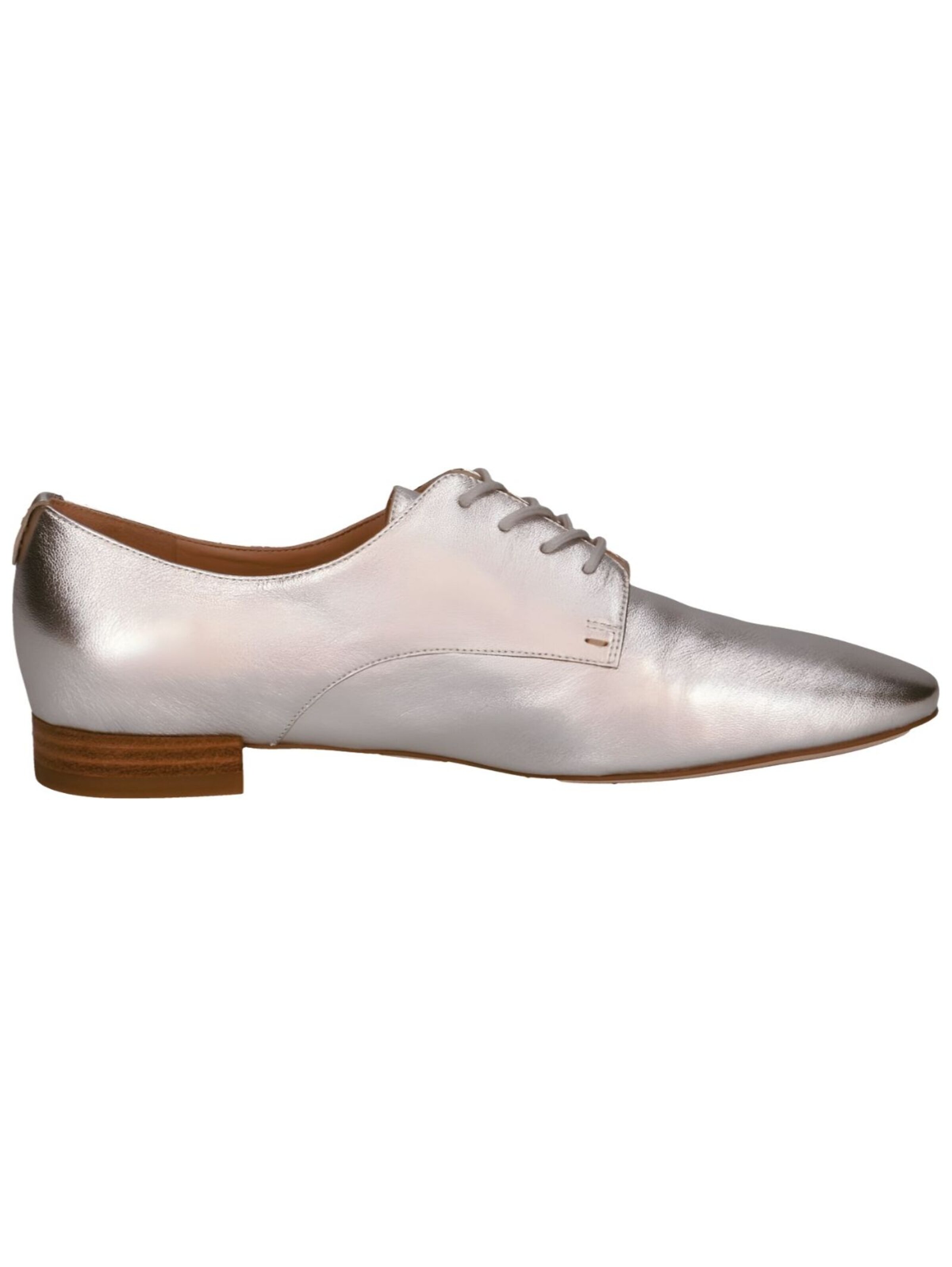 PETER KAISER Schnürschuh in Silber