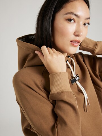 BOSS Sweatshirt 'EREST ALICA' in Brown