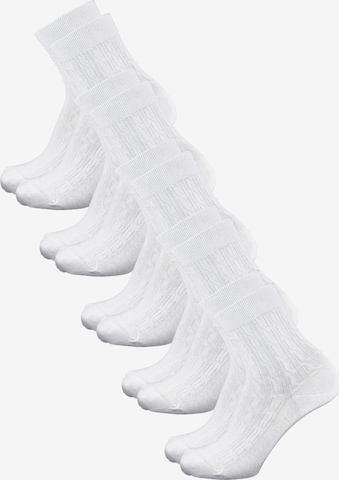 ROGO Socks in White: front