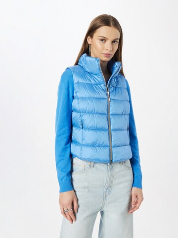 COMMA Vest in Blue: front