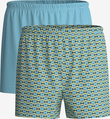 Boxers 'Cotton Special' CALIDA en bleu : devant
