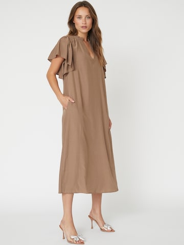 Abito 'ToraCC' di co'couture in marrone