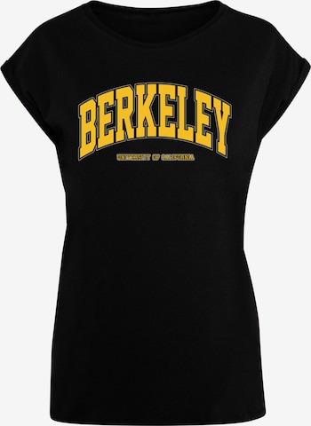 Merchcode T-Shirt 'Berkeley University - Arch' in Schwarz: predná strana