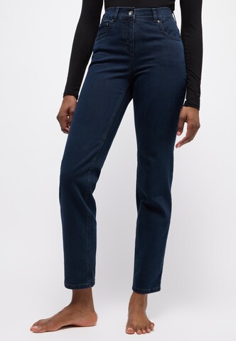 Coupe slim Jean 'GRETA' Angels en bleu : devant