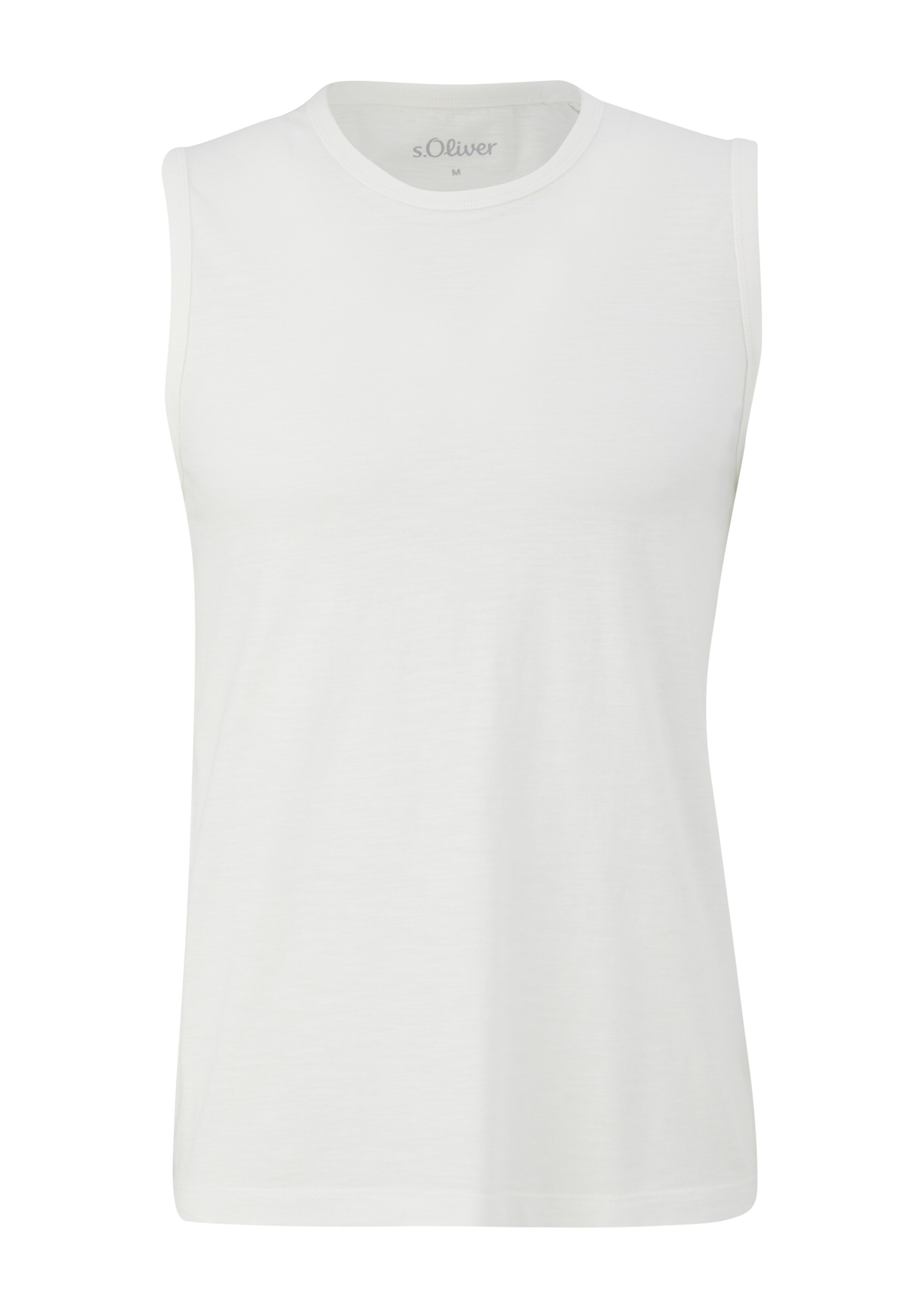 s.Oliver Shirt in Wit: voorkant