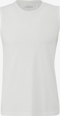 T-Shirt s.Oliver en blanc : devant