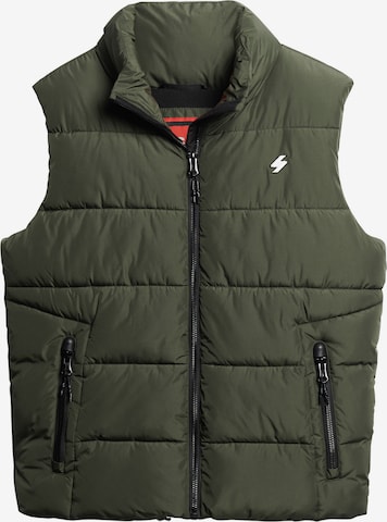 Superdry Bodywarmer in Groen: voorkant