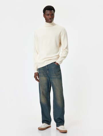 Koton Pullover in Weiß