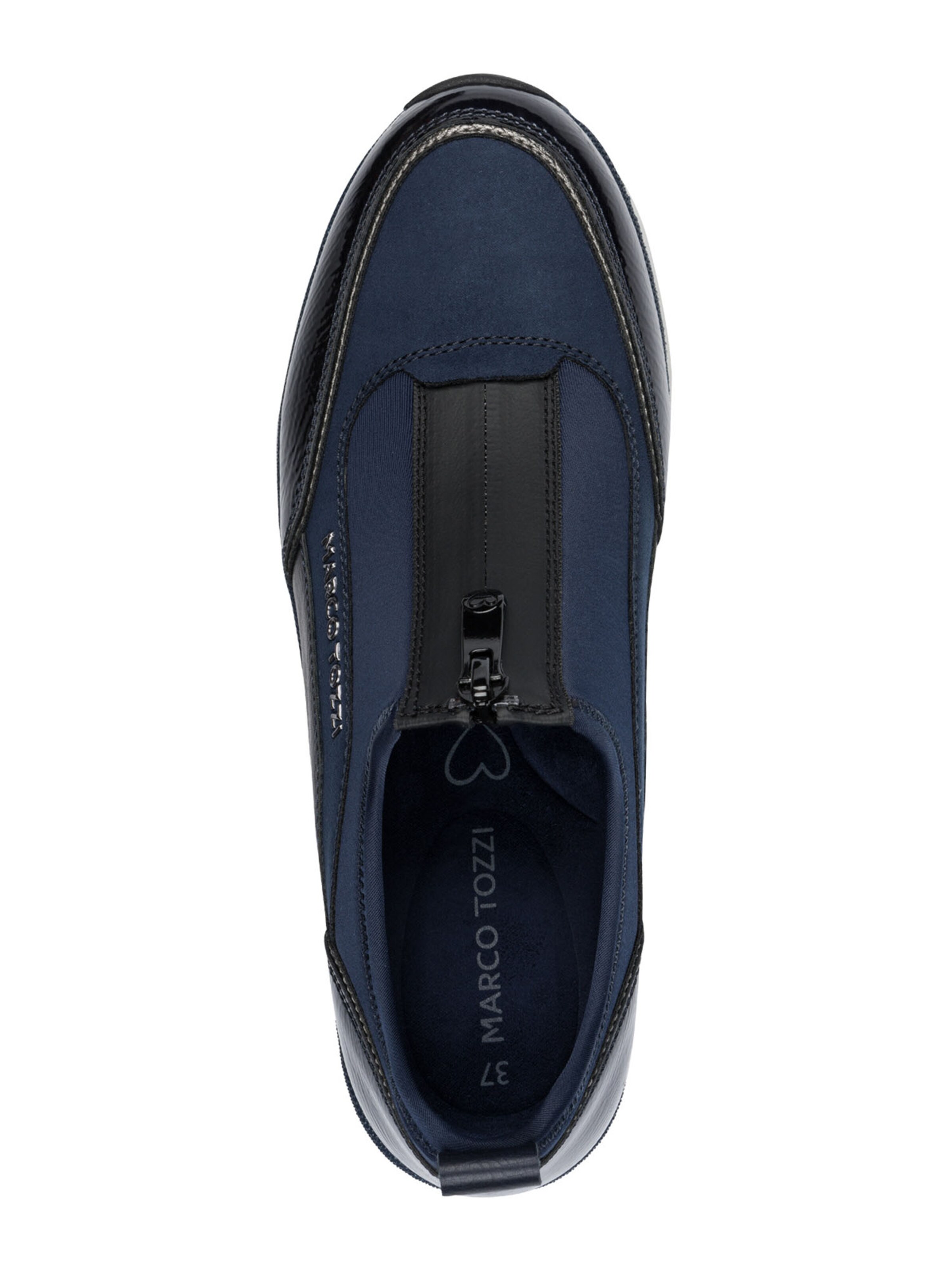 MARCO TOZZI Sneakers laag in Blauw