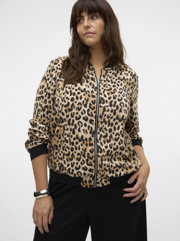 Vero Moda Curve Kevad-sügisjope, värv beež