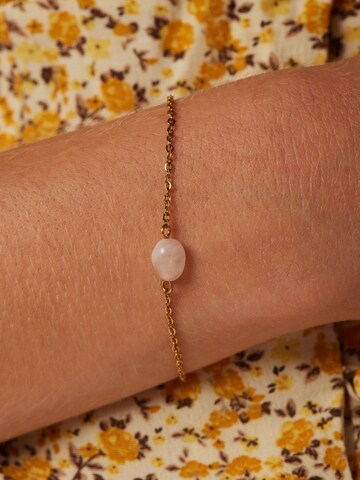 Bracelet Lucardi en or : devant