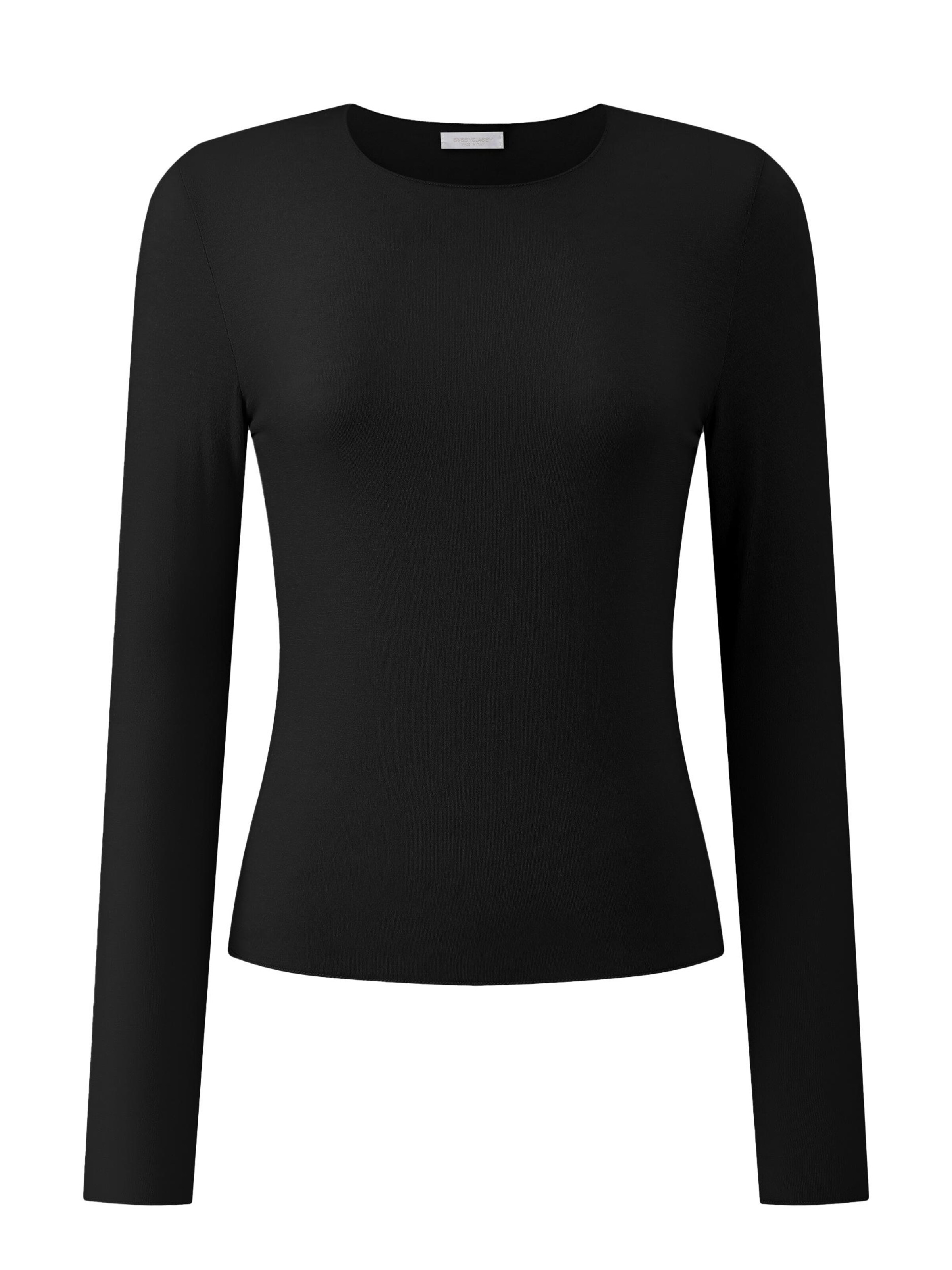 SASSYCLASSY Shirt‌‌‌‌‌‌‌‌‌ in Schwarz: Vorderseite