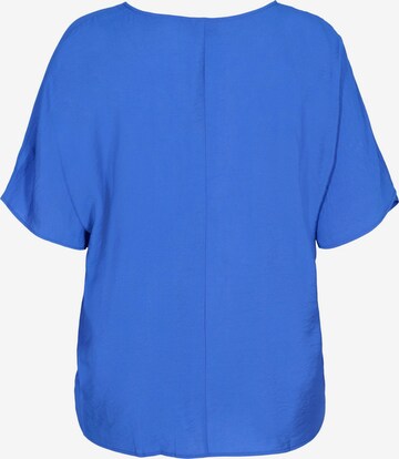 Zizzi Bluse 'Kam' in Blau