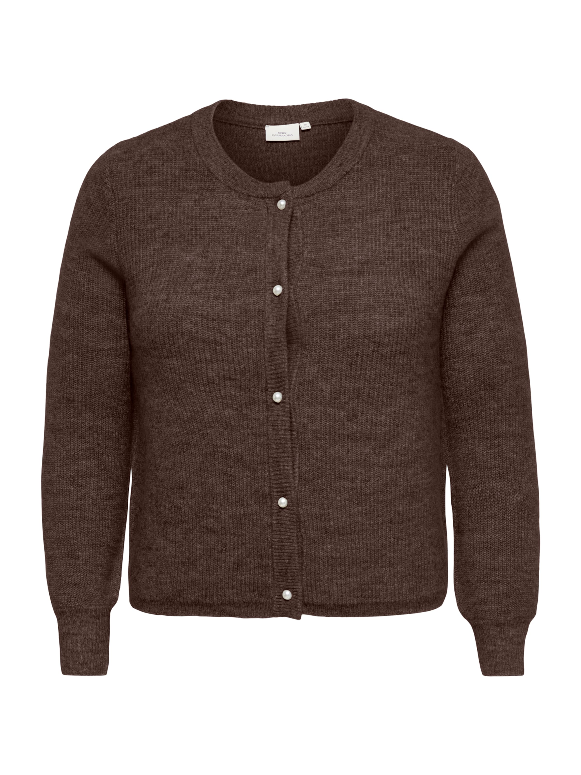Cardigan 'CARROSE' ONLY Carmakoma en marron : devant