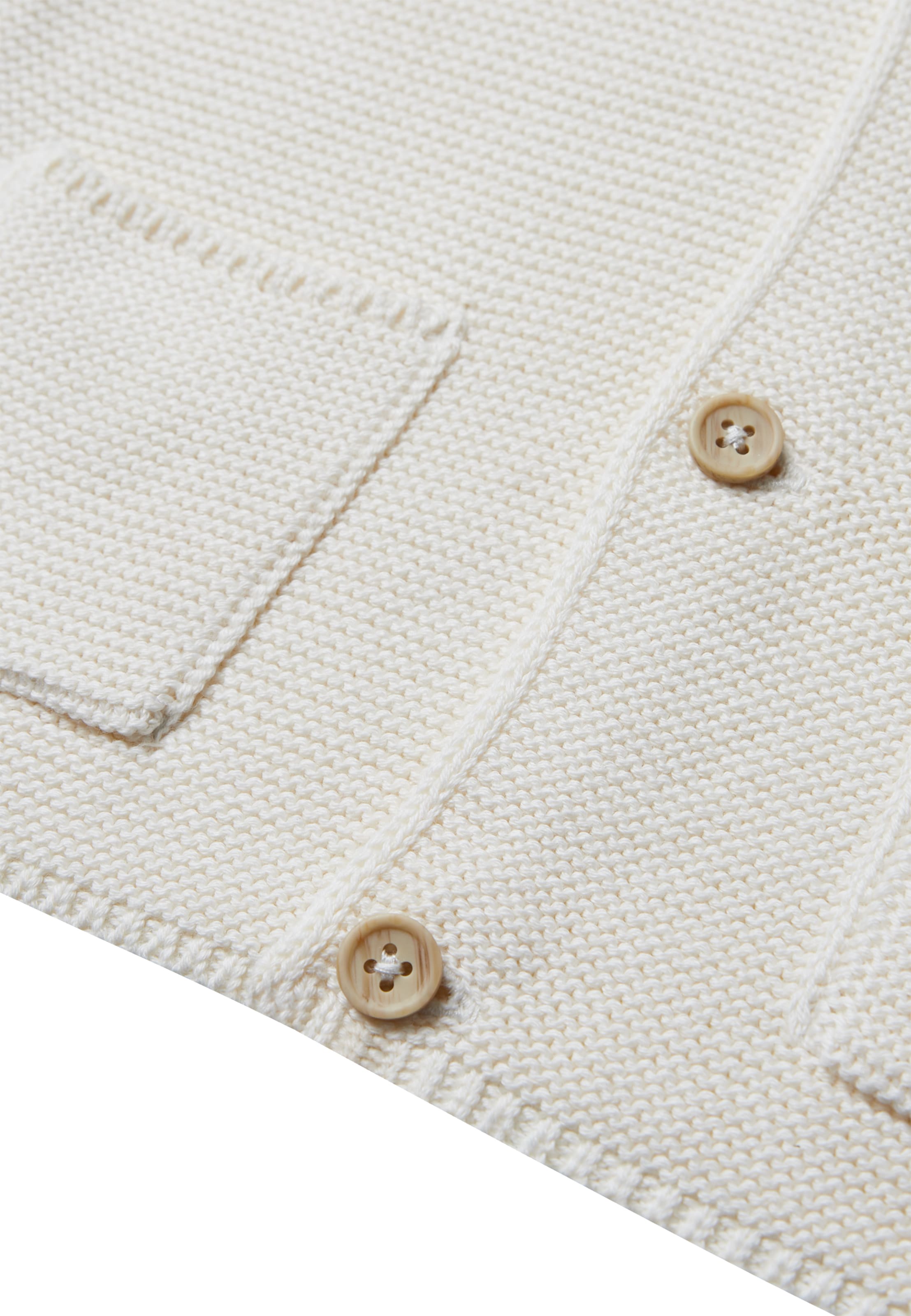 Stellou & Friends Strickjacke in Weiß