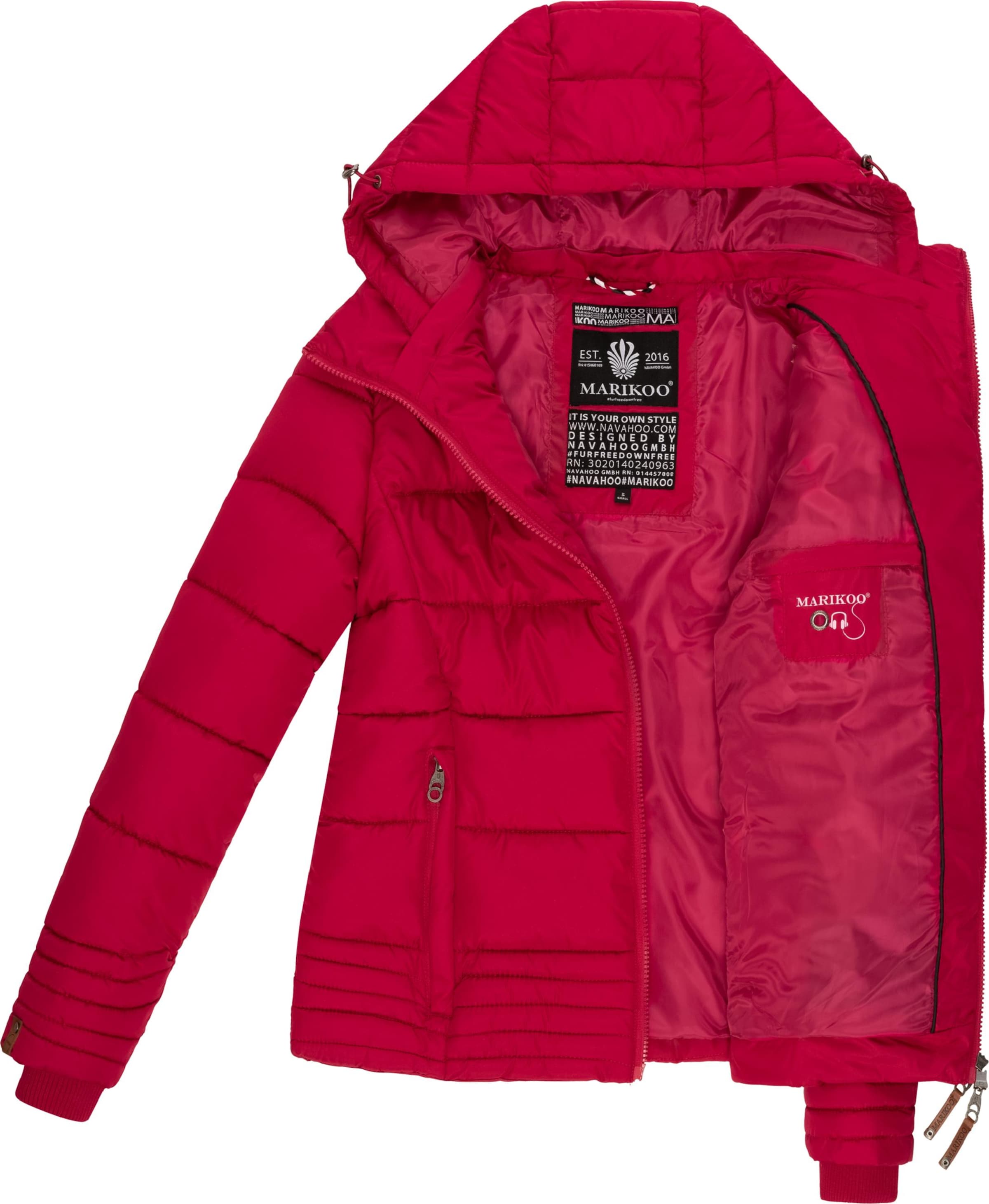 MARIKOO Winter jacket 'Sole' in Pink