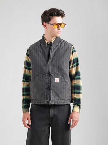 Gilet 'SANSOME TIGERS EYE' di LEVI'S ® in nero: frontale