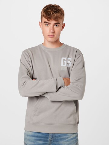 G-Star RAW Sweatshirt in Grau: predná strana