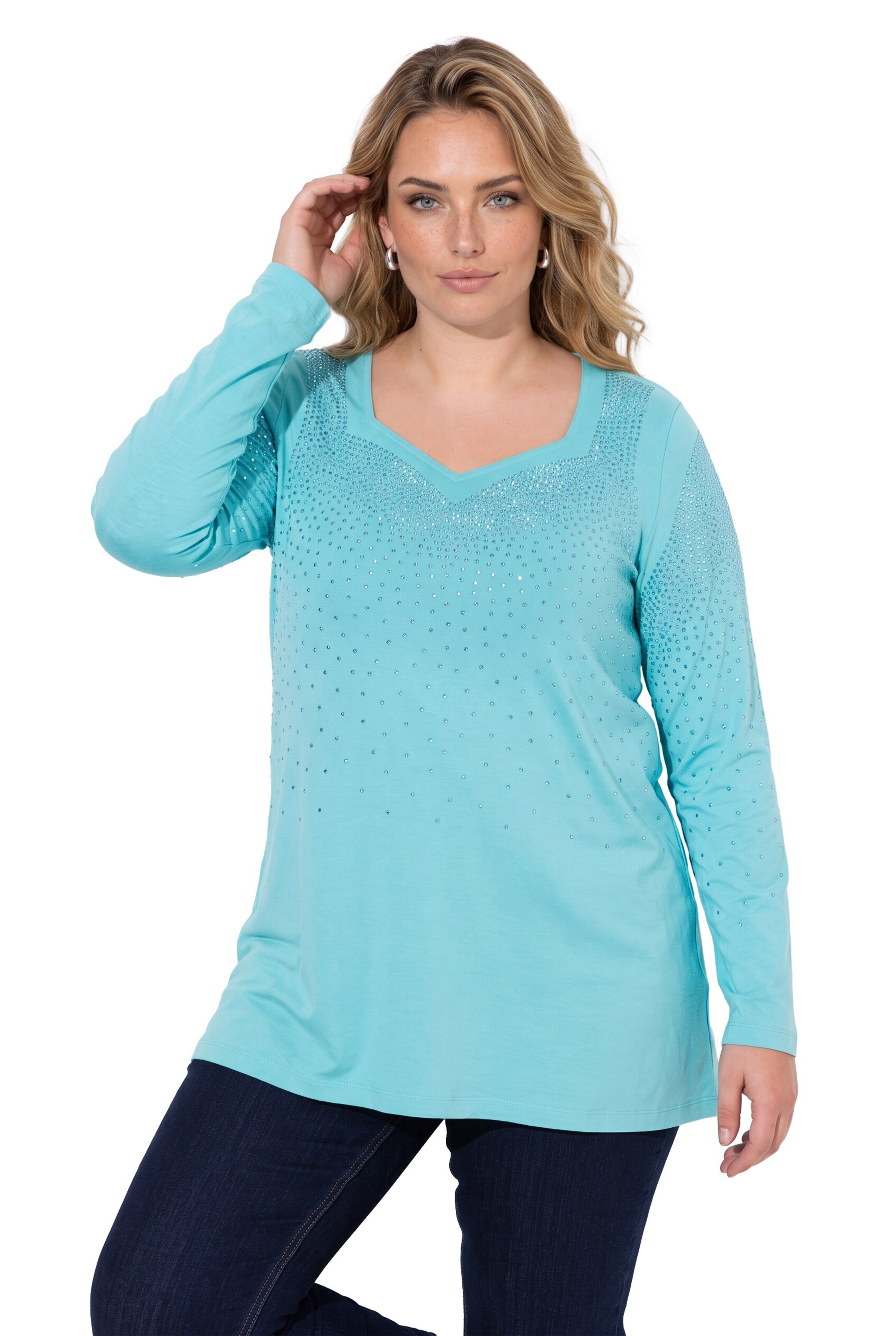 MIAMODA Shirt in Blue: front