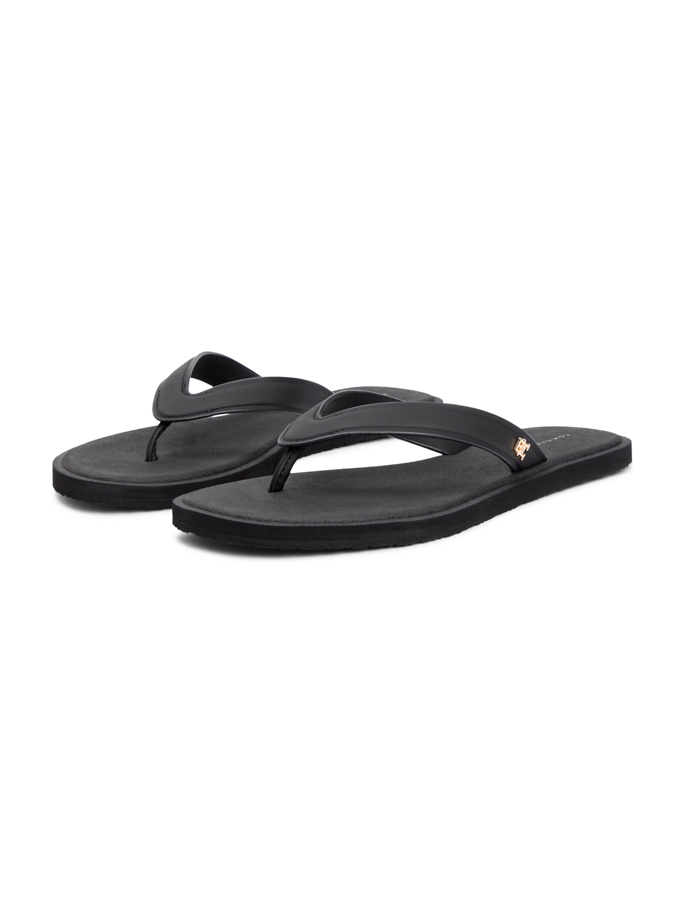 TOMMY HILFIGER Japonke | črna barva