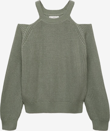 MANGO TEEN Neulepaita värissä vihreä: etupuoli