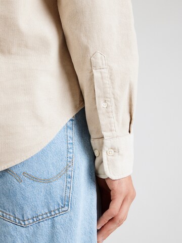 GANT Regular Fit Hemd in Beige