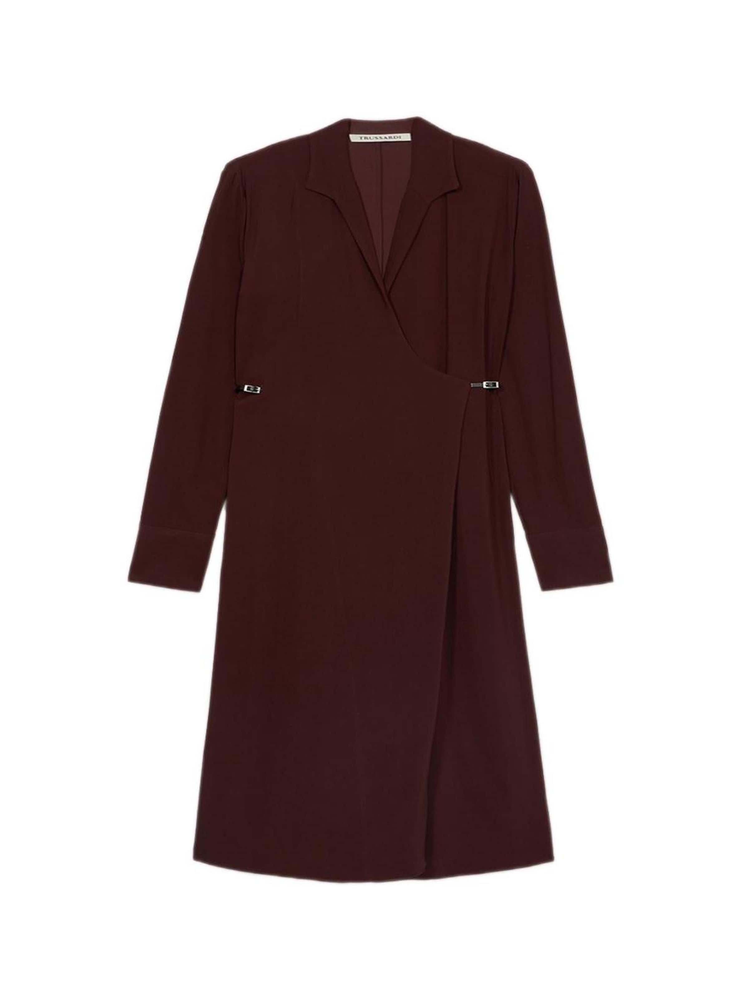 Robe Trussardi en marron : devant