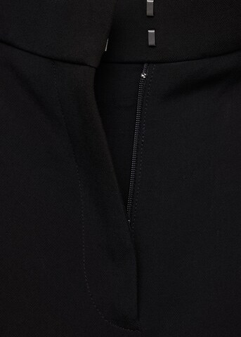 MANGO Wide leg Trousers 'HONEY' in Black