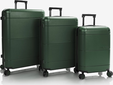 Heys Suitcase Set 'Zen' in Green: front