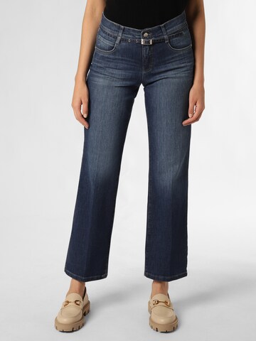 Angels Wide Leg Jeans ' Liz Belt ' in Grau: Vorderseite