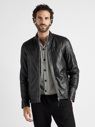 Veste mi-saison JCC en noir : devant