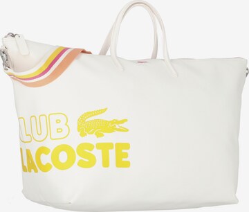 Cabas LACOSTE en blanc