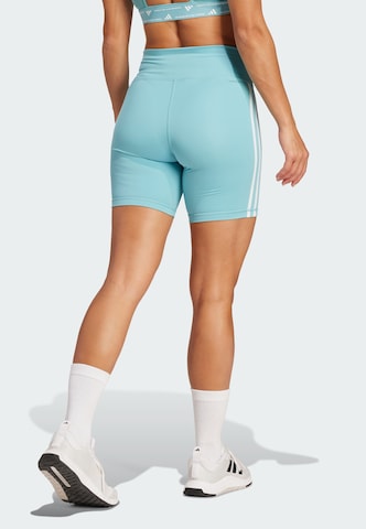 ADIDAS PERFORMANCE Skinny Sportbroek 'Essentials' in Groen