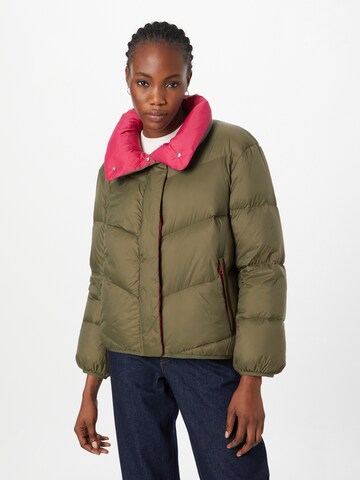 ESPRIT - Casaco de inverno em verde: frente