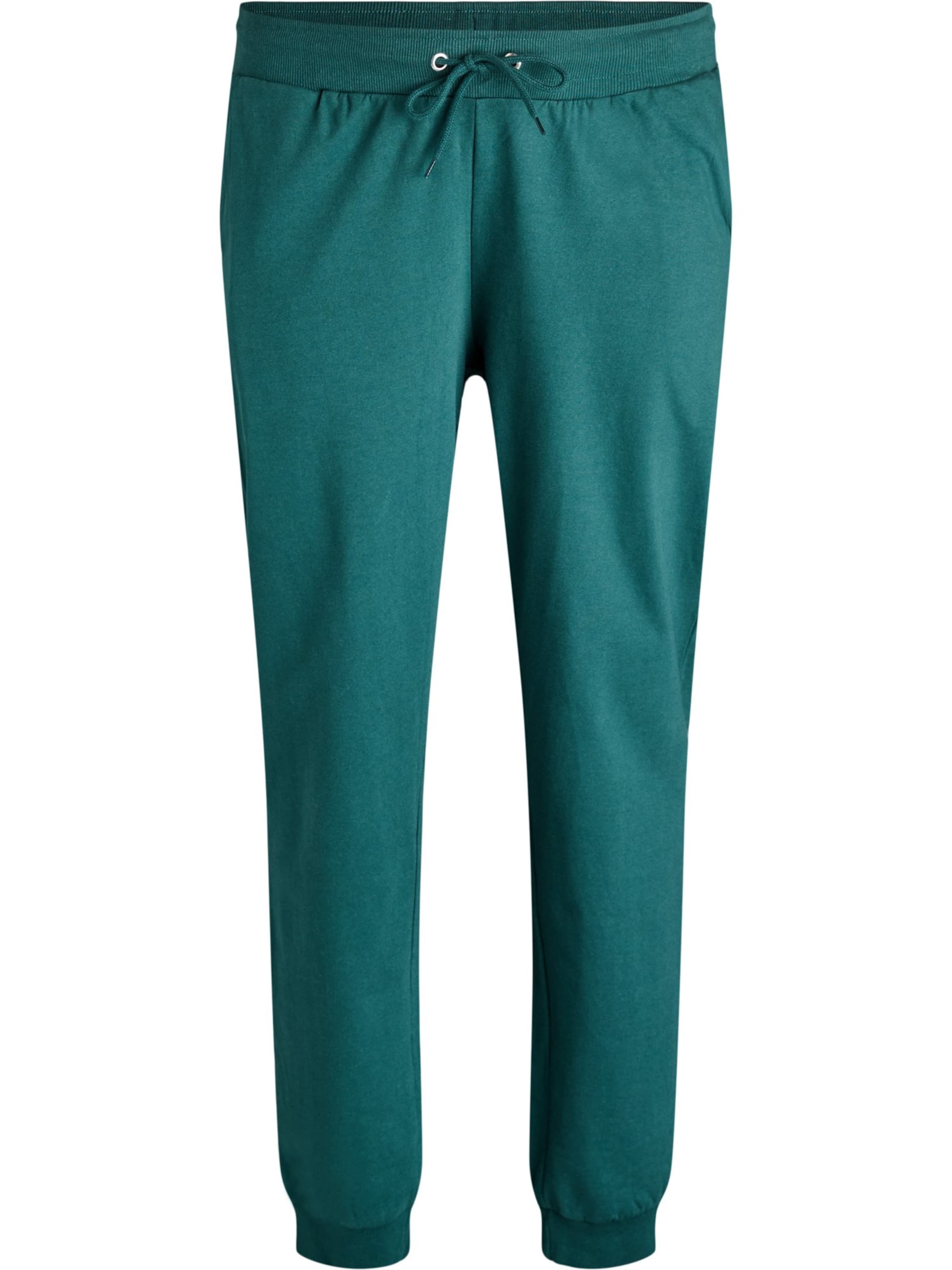 Tapered Pantaloni 'Mcani' di Zizzi in verde: frontale