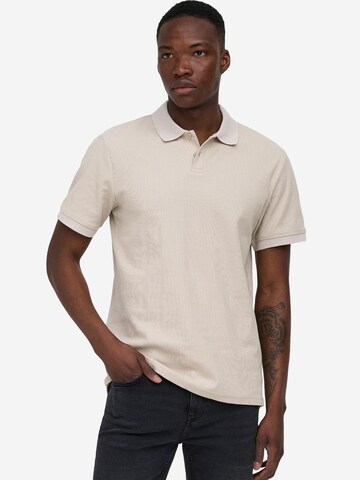 Only & Sons Shirt 'Ben' in Beige
