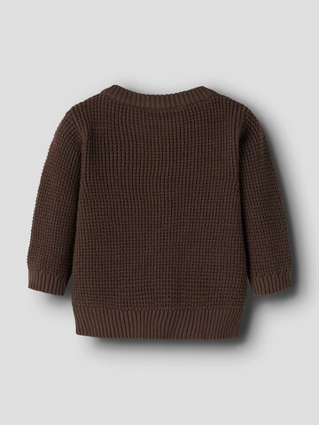 NAME IT Strickjacke 'NBNBUBBA' in Braun