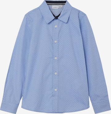 NAME IT Button Up Shirt 'Nisa' in Blue: front