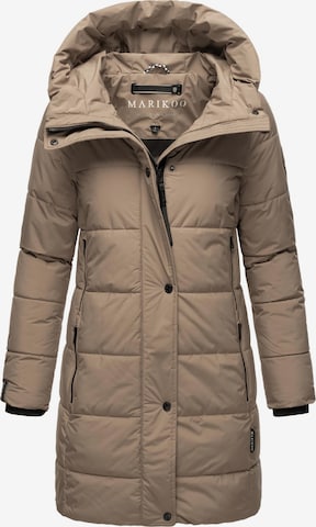 MARIKOO Winter coat 'Karumikoo XVI' in Beige